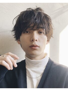 ノットバイベル 大宮(knot by belle) マッシュ/ニュアンスパーマ/刈り上げなし/ツーブロックなし