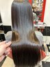 癖おさまる髪質改善カラー＋ハリウッドトリートメント33000円