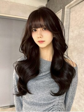 ハオ(hao) 【hao渋谷】ココアオリーブ×バタフライカット