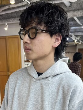 ガレージ バイ グリーン 原宿 表参道(Garage by green) 【SHUN】大人の無造作パーマ