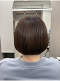 透明感カラー × ミニボブ【神永】