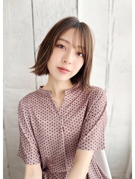 【30代の白髪悩み】白髪ぼかしハイライト＊大人ヘア」