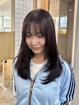 スート(suit.)&nbsp;暖色カラー×レイヤーカット