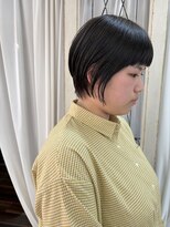 ホワイト(WHITE HAIR@NICOLA)&nbsp;ショート×暗めアッシュカラー