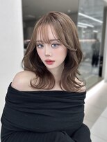 コア 銀座(COA)&nbsp;薄め前髪×顔まわりで小顔レイヤーミディ