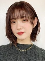 アイトーキョーエス 渋谷(AI TOKYO S) レイヤーボブ/オリーブベージュ/結べるボブ