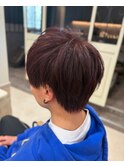 ボルドーレッド2.6似合わせカット