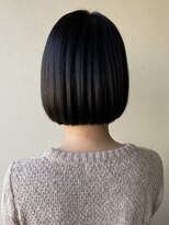 エクラート イーリス 高田馬場店(ECLART IriS)&nbsp;地下風ダークブラウン×大人丸みボブ