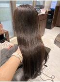 縮毛矯正しててもカラーできます！