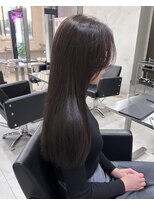 リコヘアー(LiCO HAIR)&nbsp;那覇/イメチェン/ピンクベージュ/アンブレラカラー/前髪