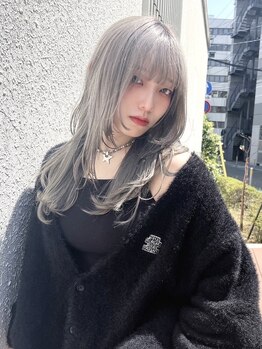 アンリ(Anli)の写真/【一番町】“アディクシーカラー”がオススメ♪ブラウンをかき消して、憧れの外国人風スタイルに…