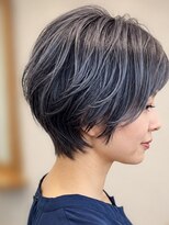 クロム 狭山ヶ丘店(CHROM)&nbsp;ハイライト×ショート20代30代40代髪質改善白髪染め狭山ヶ丘駅