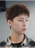 札幌大通ルーズショート短髪ルーズパーマアクティブショート緩め