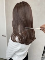 ロイ(Roi)&nbsp;Roi渋谷・レイヤーセミロング・グレージュカラー