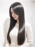 髪質改善*ストレート韓国レイヤーカット*前髪*【Zina柏の葉】
