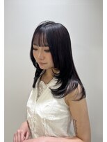 アッシュ 戸塚店(Ash)&nbsp;戸塚発！艶髪ダークグレージュ×韓国風くびれミディアム