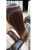 秋の艶髪♪ナチュラル酸性ストレート