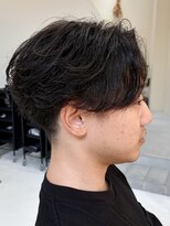 ラ ポルト ドゥ サワ(La Porte de SAWA)&nbsp;ニュアンスフェザーパーマ【メンズパーマ/メンズヘア/長野市】