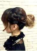 大人可愛いお団子のアレンジ