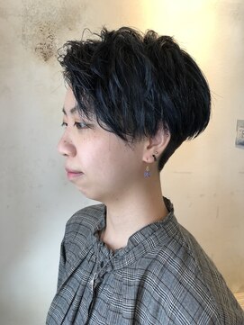 マリーアン(marie-anne) ブルーショート