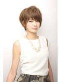 【HOOP】ナチュラル大人ショートヘア