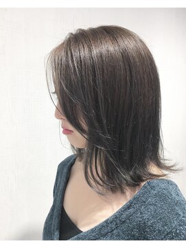 リジョイスヘア エン(REJOICE hair EN) 外はねミディグレージュ