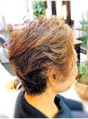 【CAN】大人女子に大人気!クセ毛を活かしたショートボブ