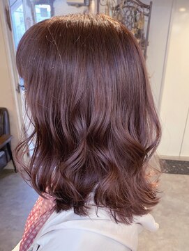 ヘアスタジオニコ(hair studio nico...) モーヴピンク