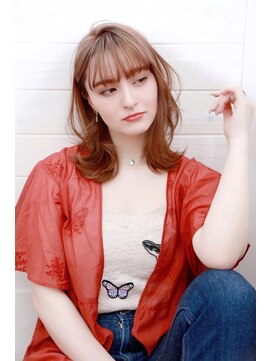 オーシャン(Ocean) [OCEAN Hair&Life藤原純] 外ハネ無造作レイヤー☆