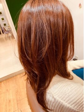 ニシオギ ヴォイス 西荻窪店(nishiogi voice) ロングレイヤー【西荻窪★髪質改善】