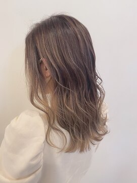 アンスールミミ 南草津店(Ansur mimi) 柔らかブラウンベージュ