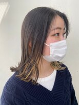 ジーナ 博多(Zina)&nbsp;【Zina】Aラインボブ/ニュアンスカラー/こなれヘア/20代30代40代