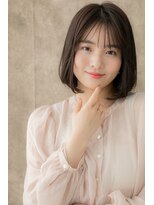 モッズヘア 上尾西口店(mod's hair) 透けバング小顔ナチュラルモード前下がりボブY上尾20代30代40代