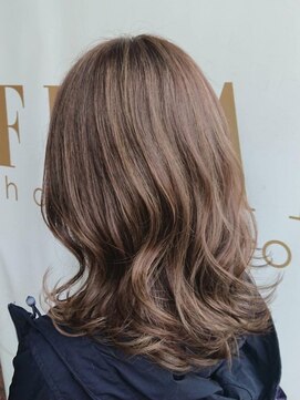 フレア ヘア サロン(FLEAR hair salon) ベージュカラー@３Ｄカラー