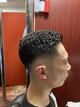 ヒロギンザ 新橋日比谷口店(HIRO GINZA) 濡れパン×スキンフェード　新橋　理容室　ヒロ銀座　日比谷