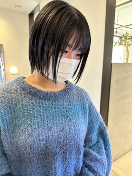 シェルハ(SHELHA) 切りっぱなしボブ/ミニボブ/ぷちゅんボブ