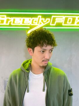 グリーディーフォックス 代々木(Greedy FOX) 束感/コンマヘア/アップバング/ツーブロックマッシュ/フェード