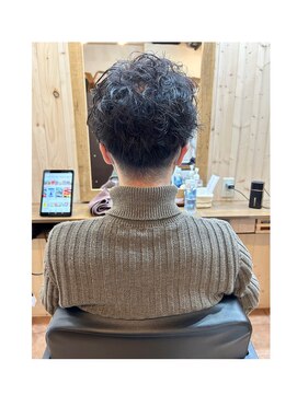 ルポル 大通店(rupolu) メンズ　クリープパーマ