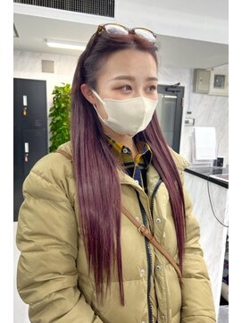 リア 大阪梅田(Ria) ~ピンクパープル シールエクステ~ 【Ria 大阪 梅田】