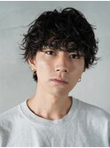 スパイラルパーマ×マッシュスタイルでおしゃれな雰囲気に◎