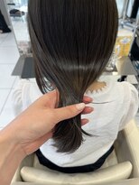ループス(Roops) 髪質改善酸性ストレート×ミディアムヘルシースタイル　高石奈月