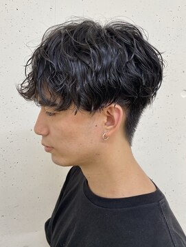 ソイア 春日井店(Soea) 波巻きパーマメンズマッシュ春日井