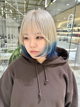 ゼスト フィーノ(ZEST fino) ホワイトカラー＋裾カラーで差をつける