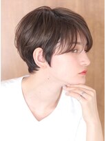 インセプション 銀座(INCEPTION) 小顔美髪イメチェンピンクブラウン切りっぱなしボブショート