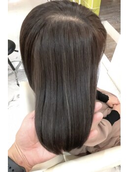 リップス デリコ(LIPS derico)の写真/大人女性の髪の毛が素敵に見えるポイントは【ツヤ】です◎[南流山駅/脱白髪染め/白髪ぼかし]