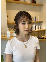 シアン 矢場町店(CYAN.)&nbsp;ボブパーマこなれ感クリップスタイル