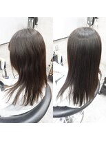 ヘアテリア リュウ 大塚(hair teria ryu) 縮毛矯正/髪質改善/シルキーストレート/艶カラー