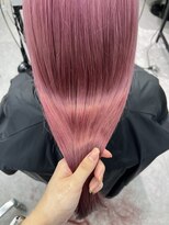 ペレ 栄店(PELE)&nbsp;デザインカラー/レイヤーカット/ウェットヘア/オリーブベージュ