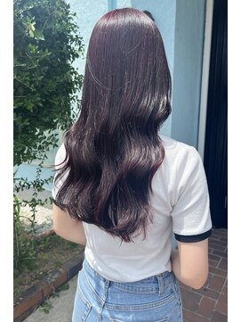 ドクターズサロン レラパール 高知カラーリスト　　ワインレッド