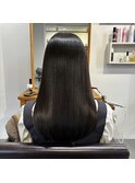 暗美ヘアー×ロング×ディープブラウン×高濃度髪質改善【広島】